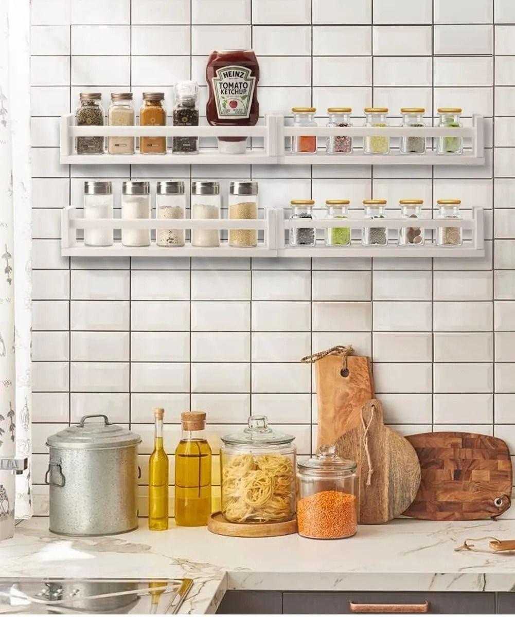 Repisas Flotantes De Madera Multifuncional Set De 2 Practico-2