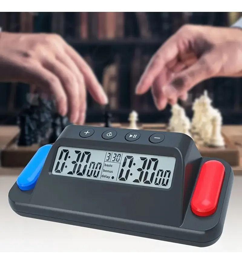 Reloj Digital De Ajedrez Port til Para Torneos Con Conteo Negro clip icon Reloj Digital De Ajedrez-4