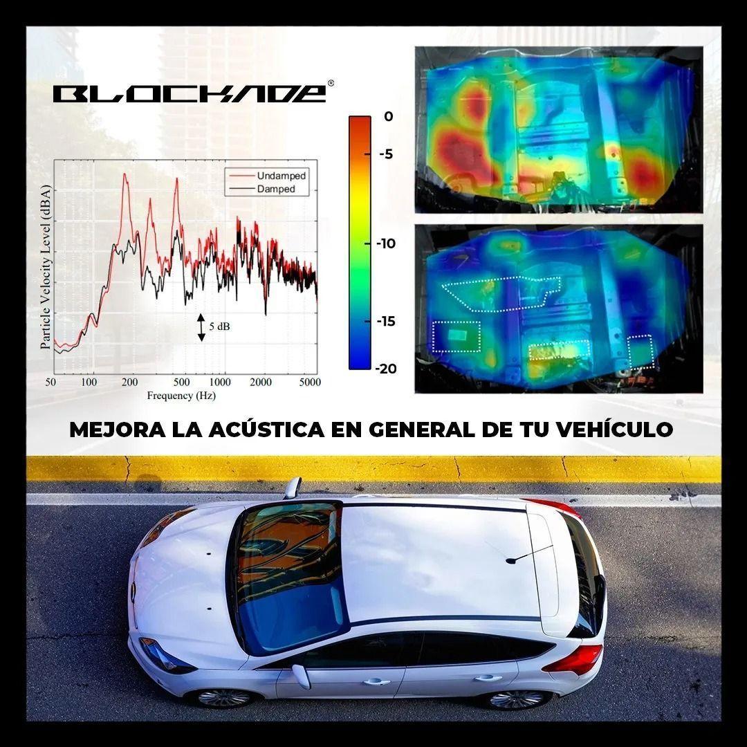 Aislante Acustico Para Autos Material Premium Autoadhesivo-4