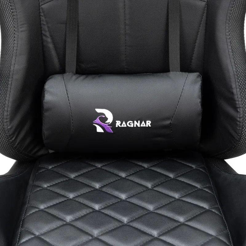 Silla Gamer Con Luces Ragnar Bifr st Lx900 All black Negro Tapizado Pu Espuma-5