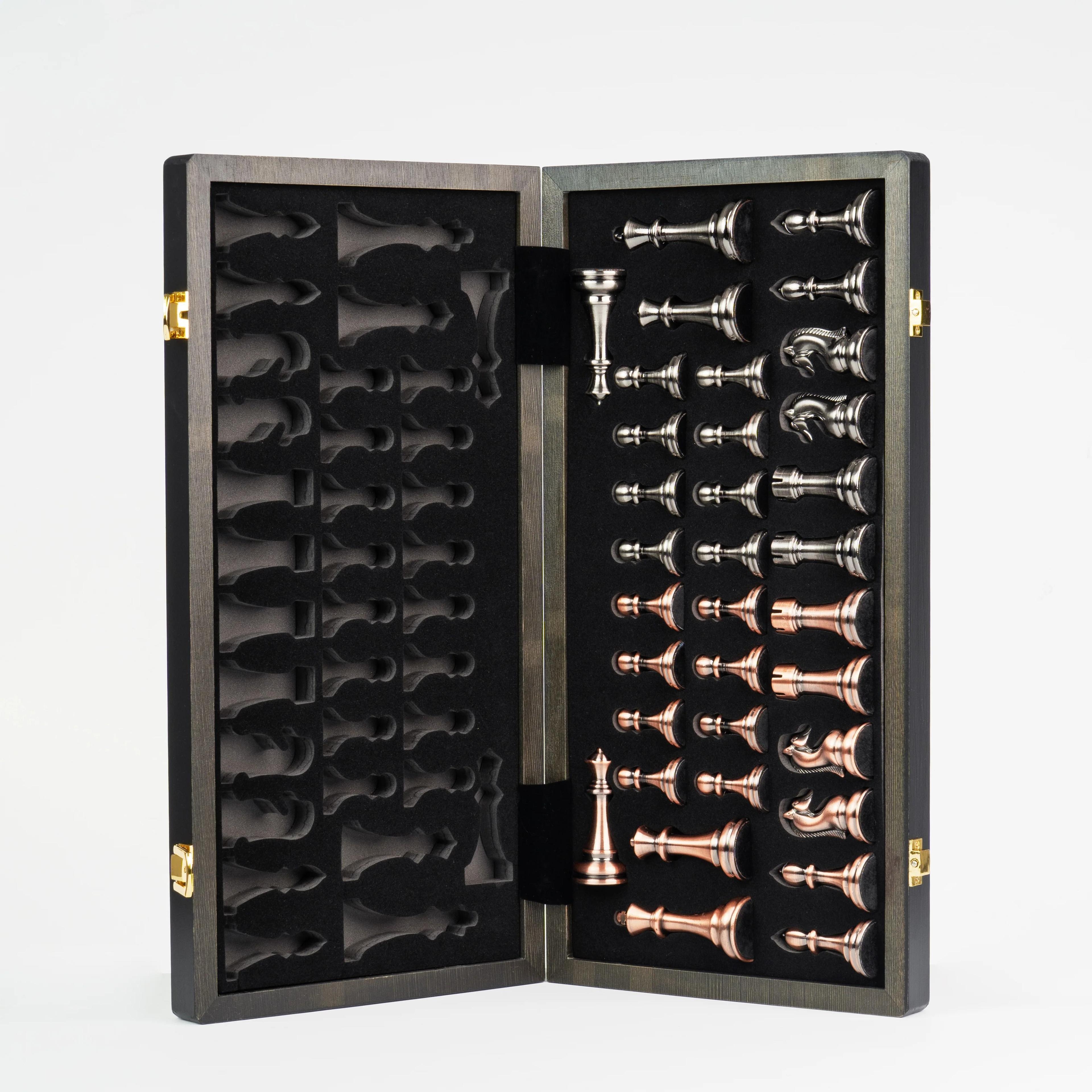 Tablero De Madera Plegable Con Piezas Metalicas Deluxe-3