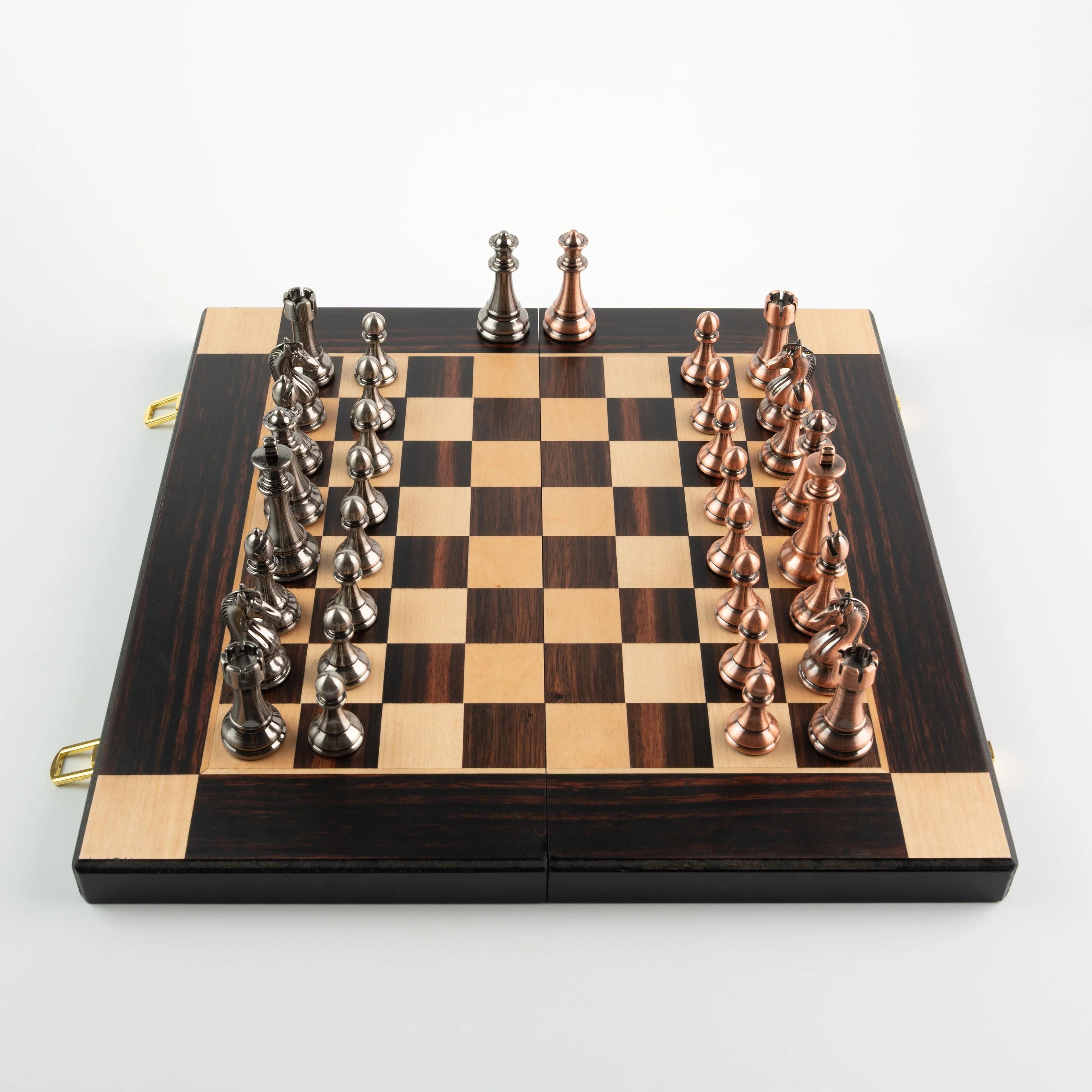 Tablero De Madera Plegable Con Piezas Metalicas Deluxe-4