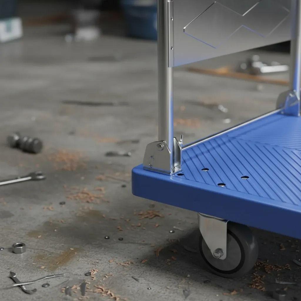 Carro Carga Yegua Plegable Plataforma 90x60cm 300 400kg-2