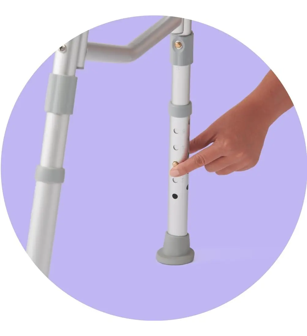 Silla De Ducha Grande Ajustable Ragnar Para Ba o-6