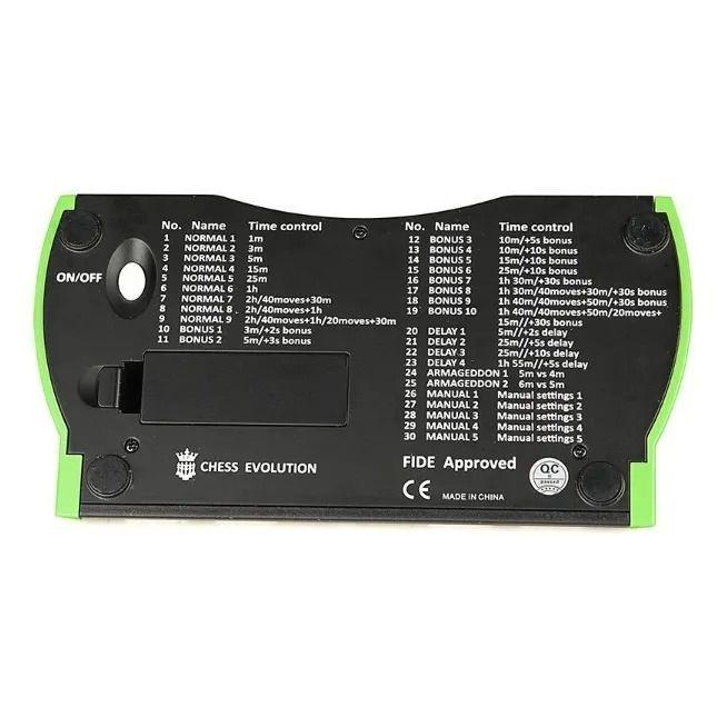 Reloj De Ajedrez De Alta Calidad Para Competiciones Verde-2
