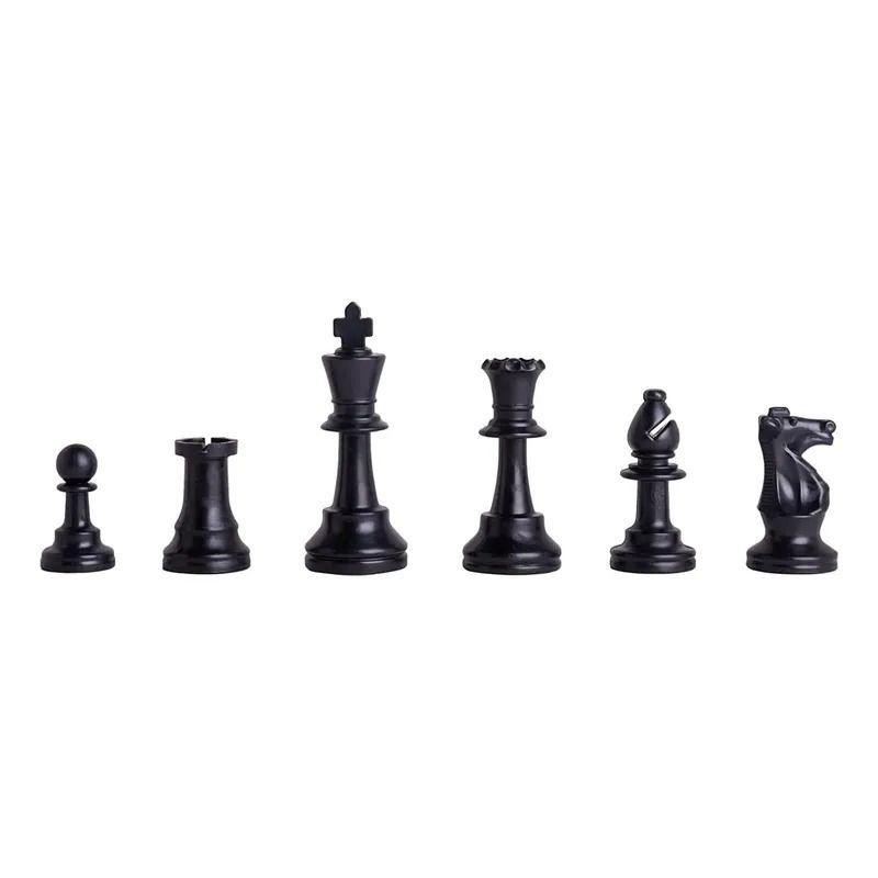 Piezas De Ajedrez Profesional Peso Normal Medidas Oficiales-2