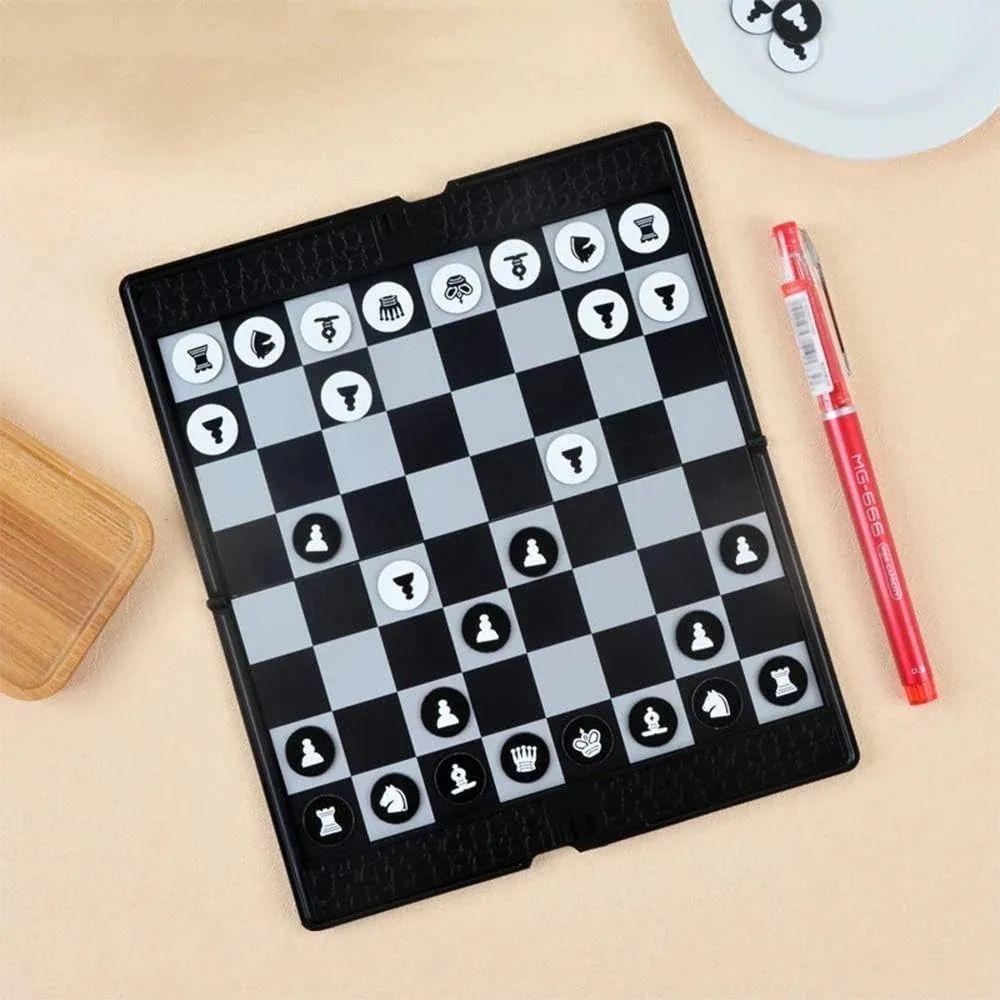 Tablero De Ajedrez Magnetico De Bolsillo Nacion Ajedrez-2