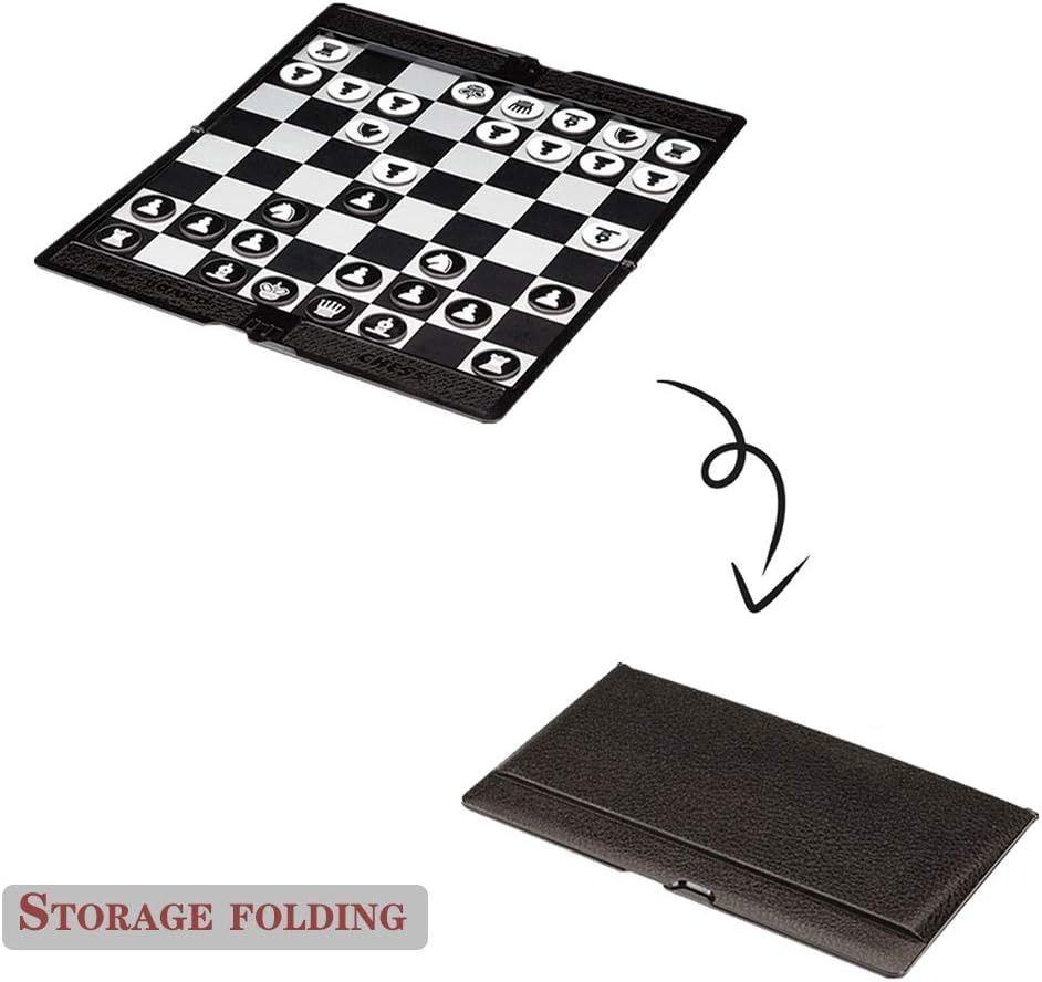 Tablero De Ajedrez Magnetico De Bolsillo Nacion Ajedrez-6