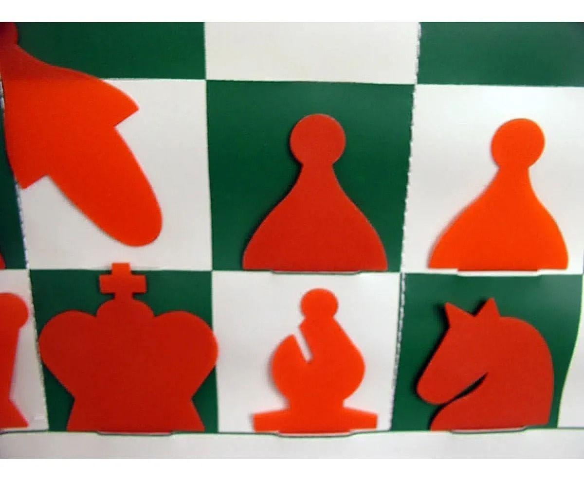 Tablero Mural De Ajedrez Para Instrucci n Magn tico Modelo 2-2