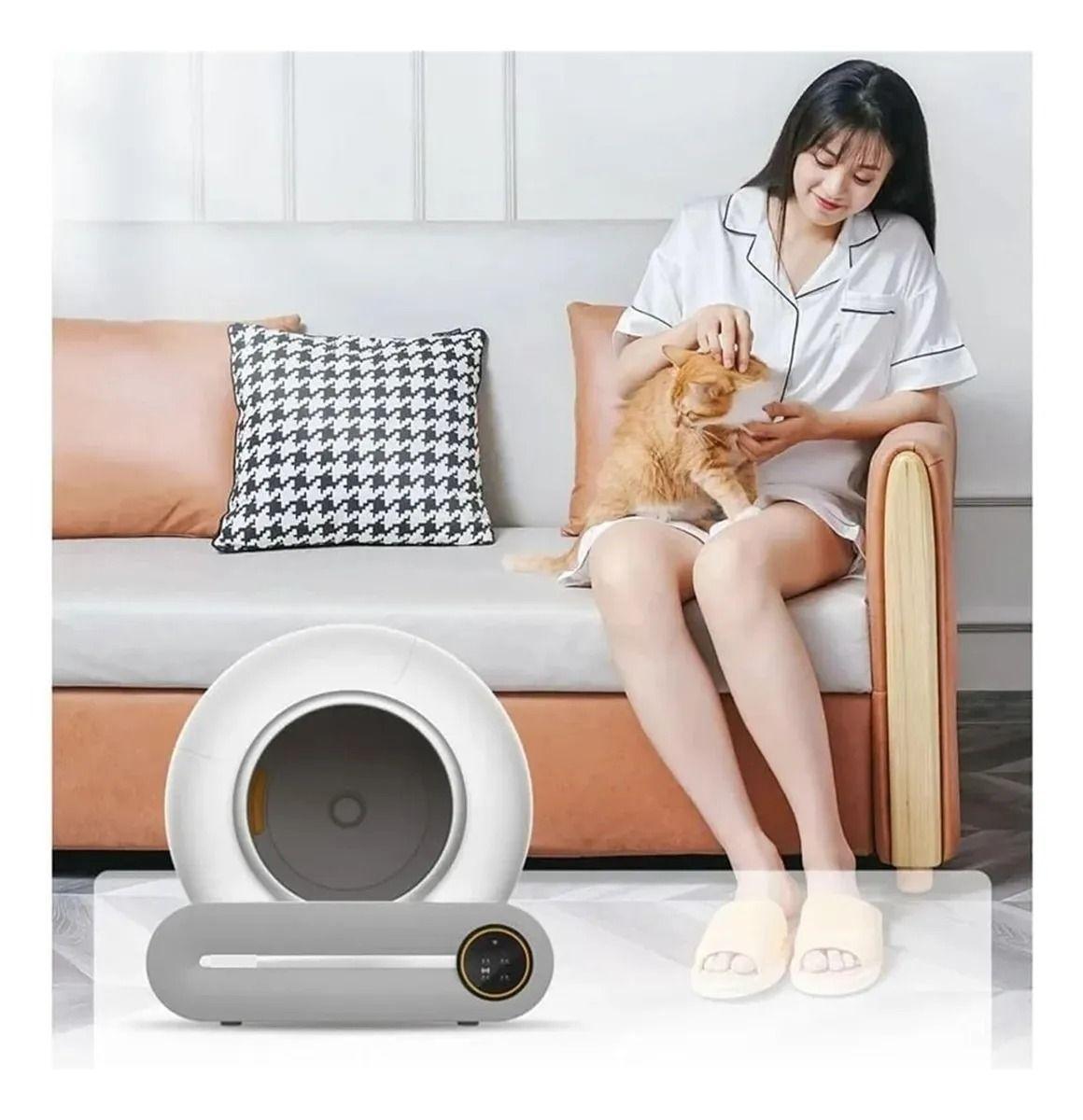 Caja De Arena Para Gatos Con Limpieza Autom tica Wifi-2