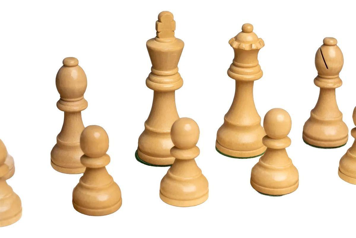 Piezas De Ajedrez De Torneo De Madera Nacion Ajedrez-3