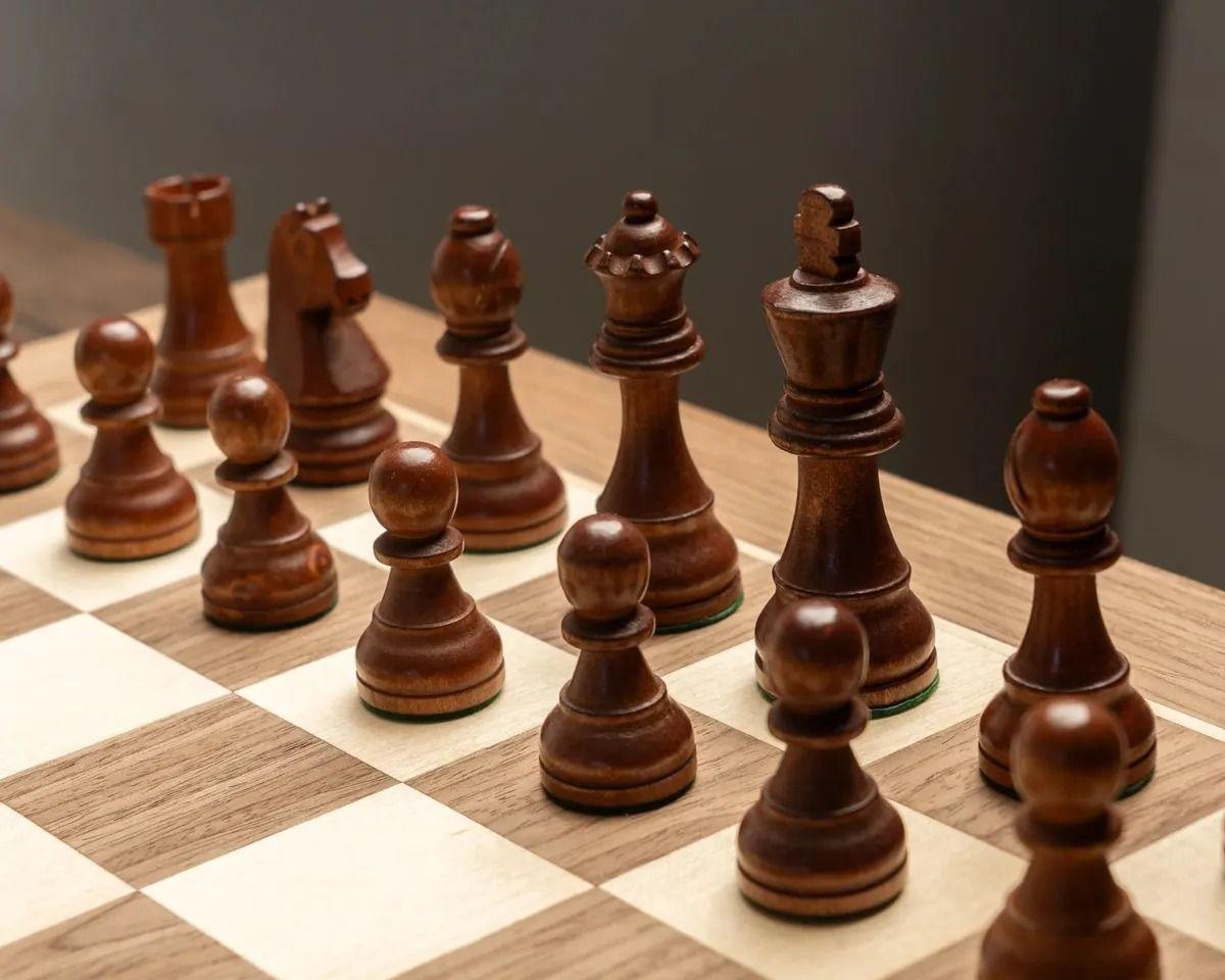 Piezas De Ajedrez De Torneo De Madera Nacion Ajedrez-5