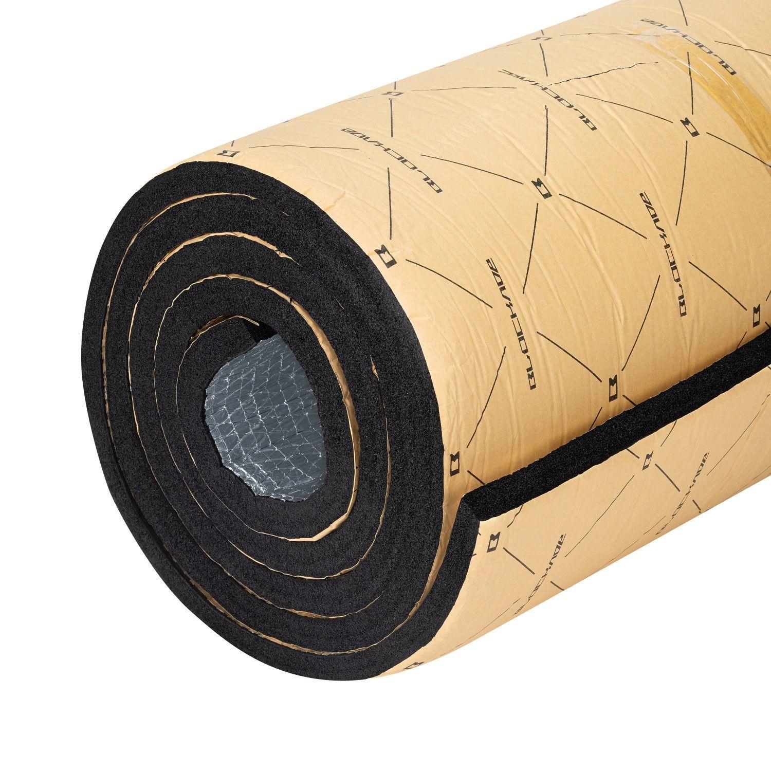 Aislante Termico Y Acustico Adhesivo Auto 100cmx100cmx1 30mm-2