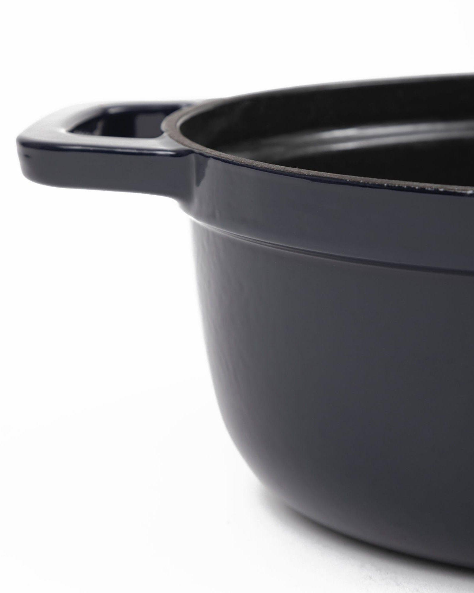 Olla de Hierro Fundido Azul 4,1 Lts Coquinaria-5
