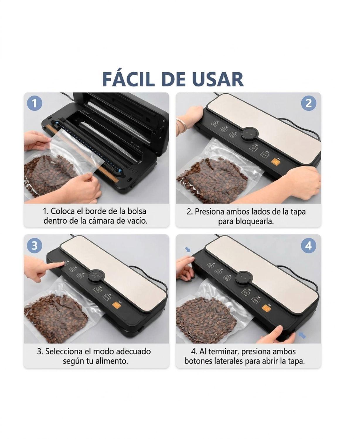 Selladora al Vacío Digital Ater FDV-2