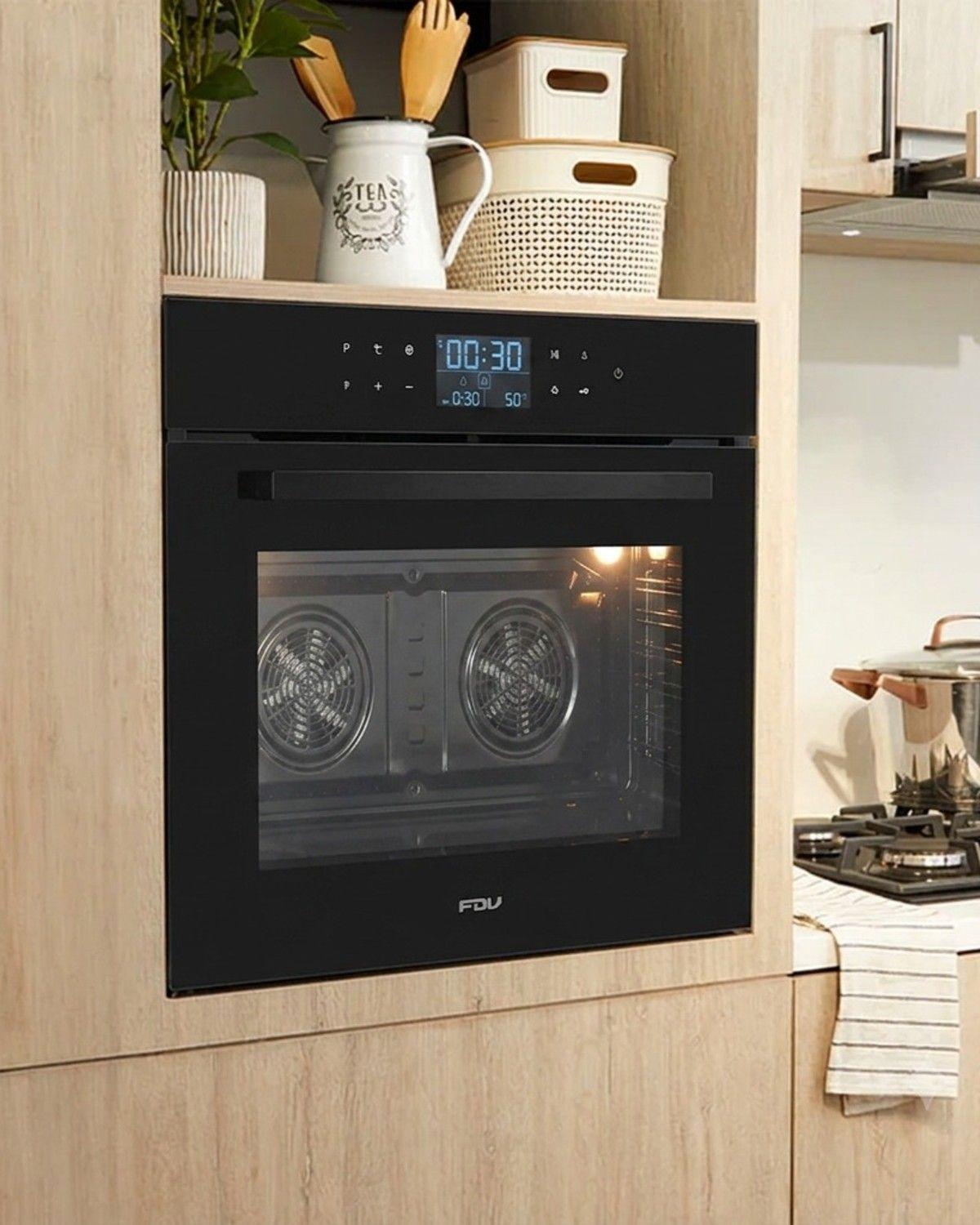 Horno Empotrado Deluxe Prestige Chef 2.0 125 lts FDV-3