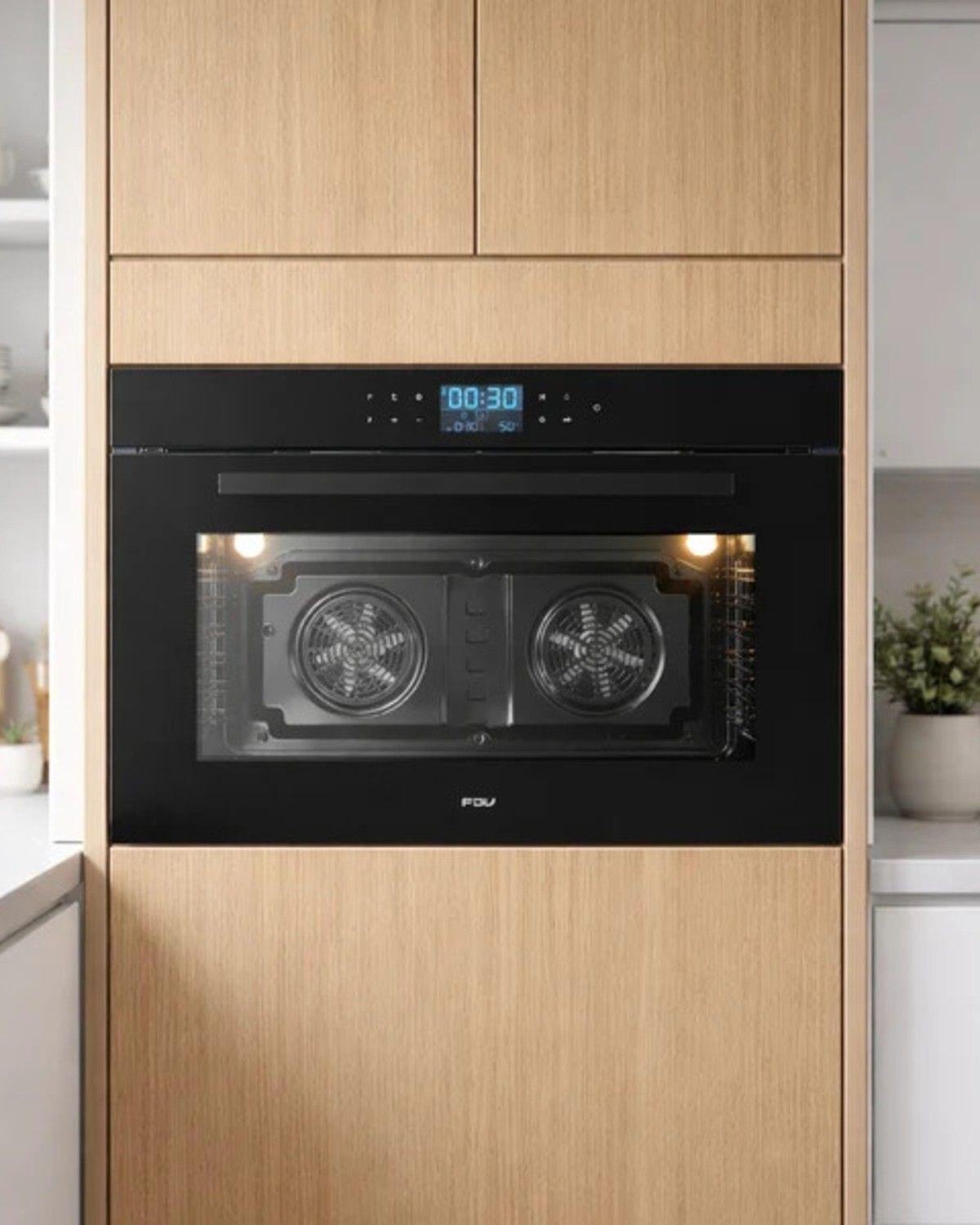 Horno Empotrado Deluxe Prestige Chef 2.0 125 lts FDV-8
