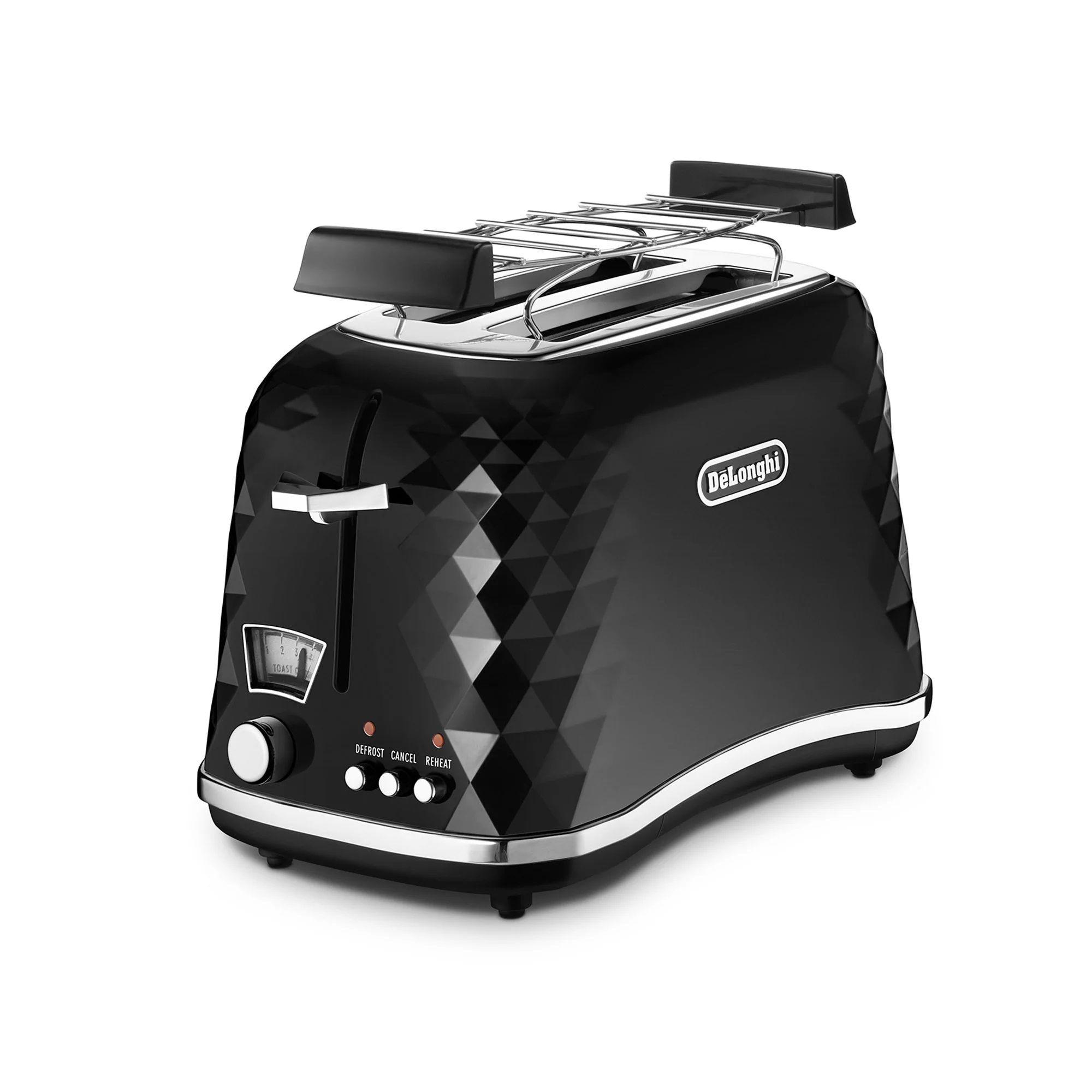 Tostador De Longhi Brillante Negro CTJ 2103.BK-1