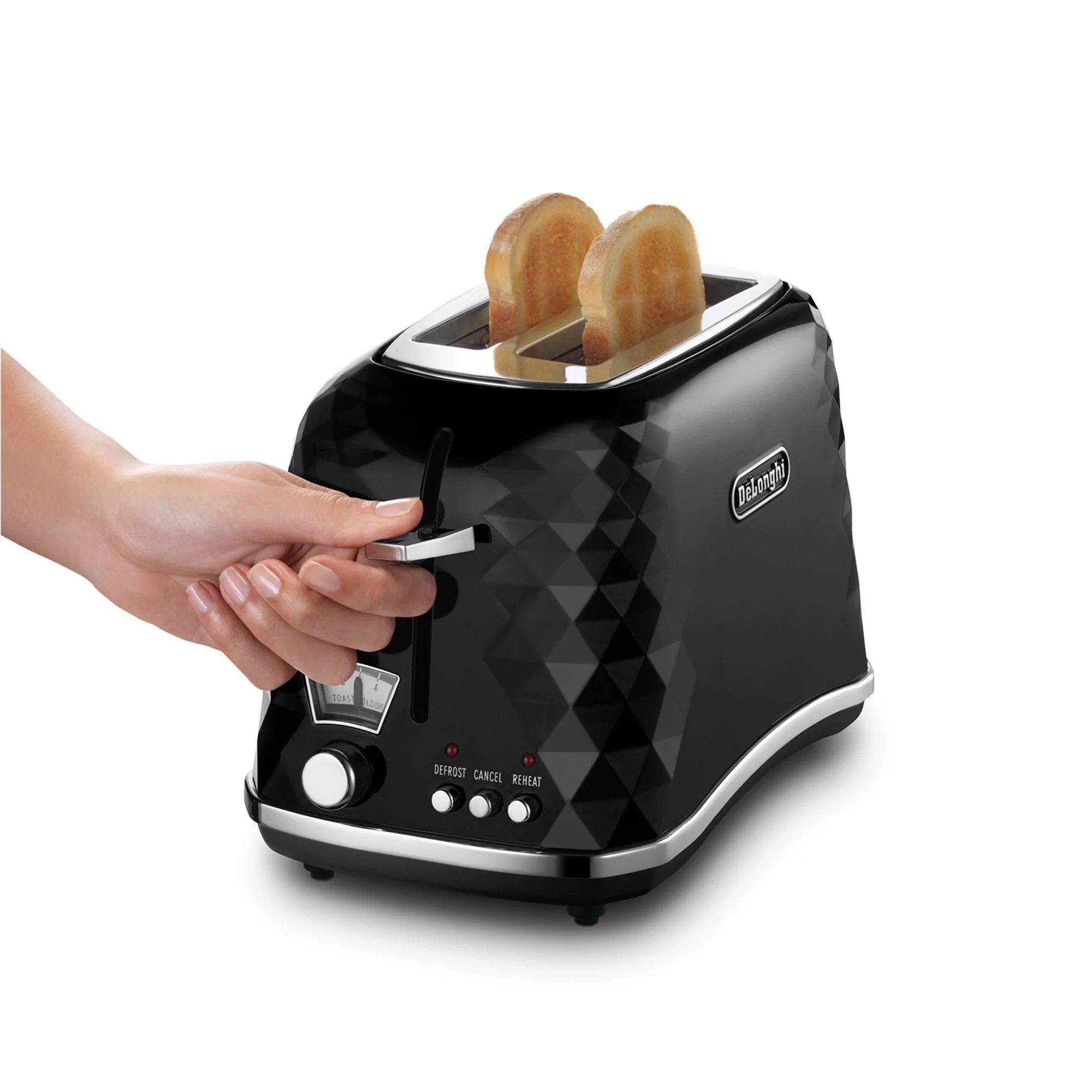 Tostador De Longhi Brillante Negro CTJ 2103.BK-3