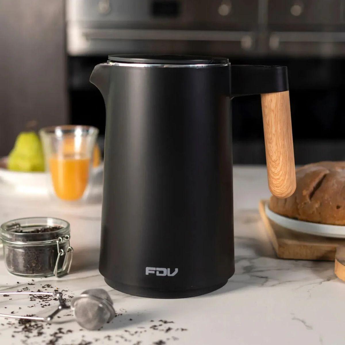 Hervidor Oslo 1.5L Digital Negro FDV-2