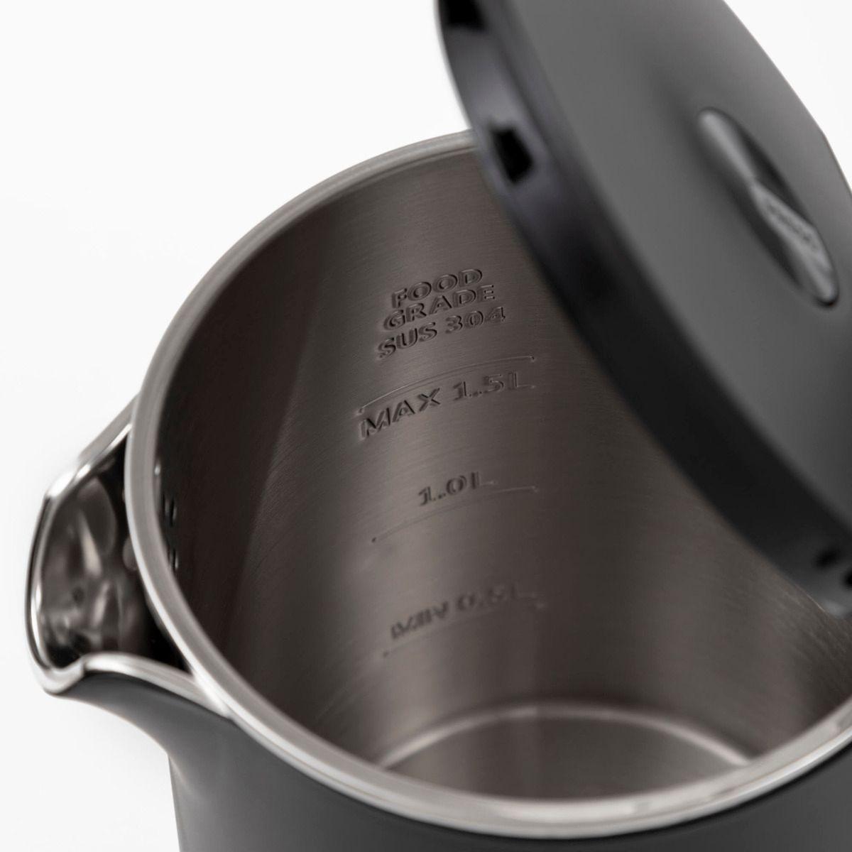 Hervidor Oslo 1.5L Digital Negro FDV-4