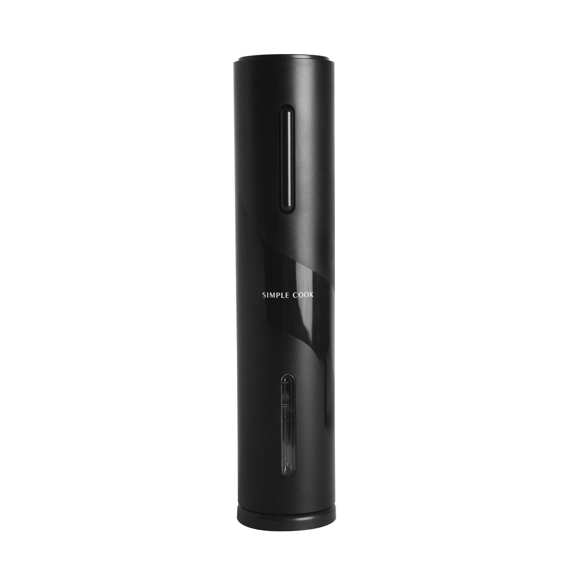 Descorchador de vinos electrico Baco Black-0