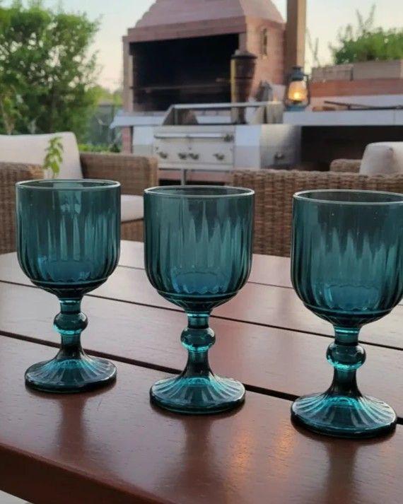 Set X6 Copas De Vidrio Coquinaria Premium Para Vino 400ml-2