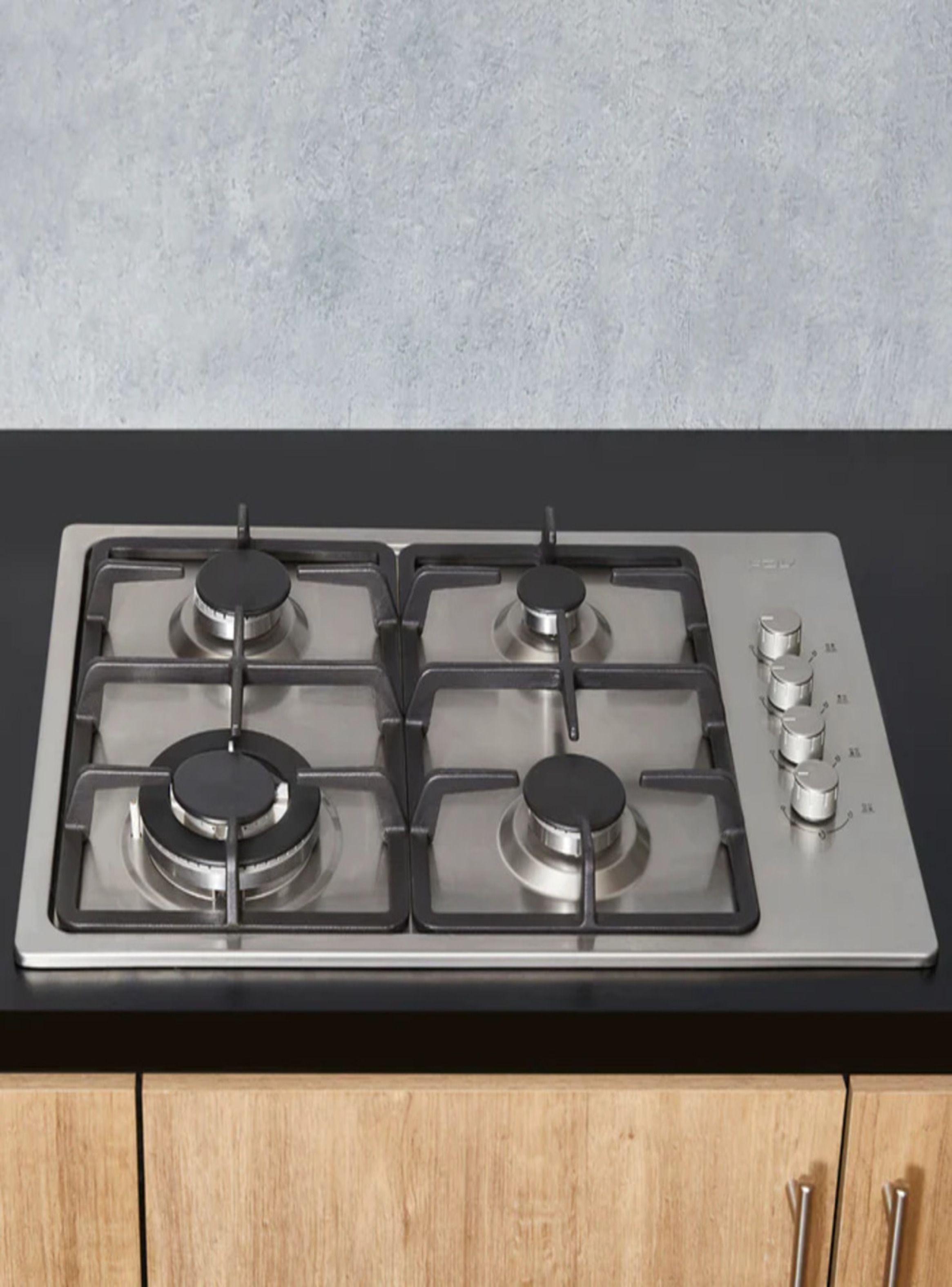 Encimera a Gas licuado Design 60 cm FDV: 4 Quemadores, 1 Triple Corona-2
