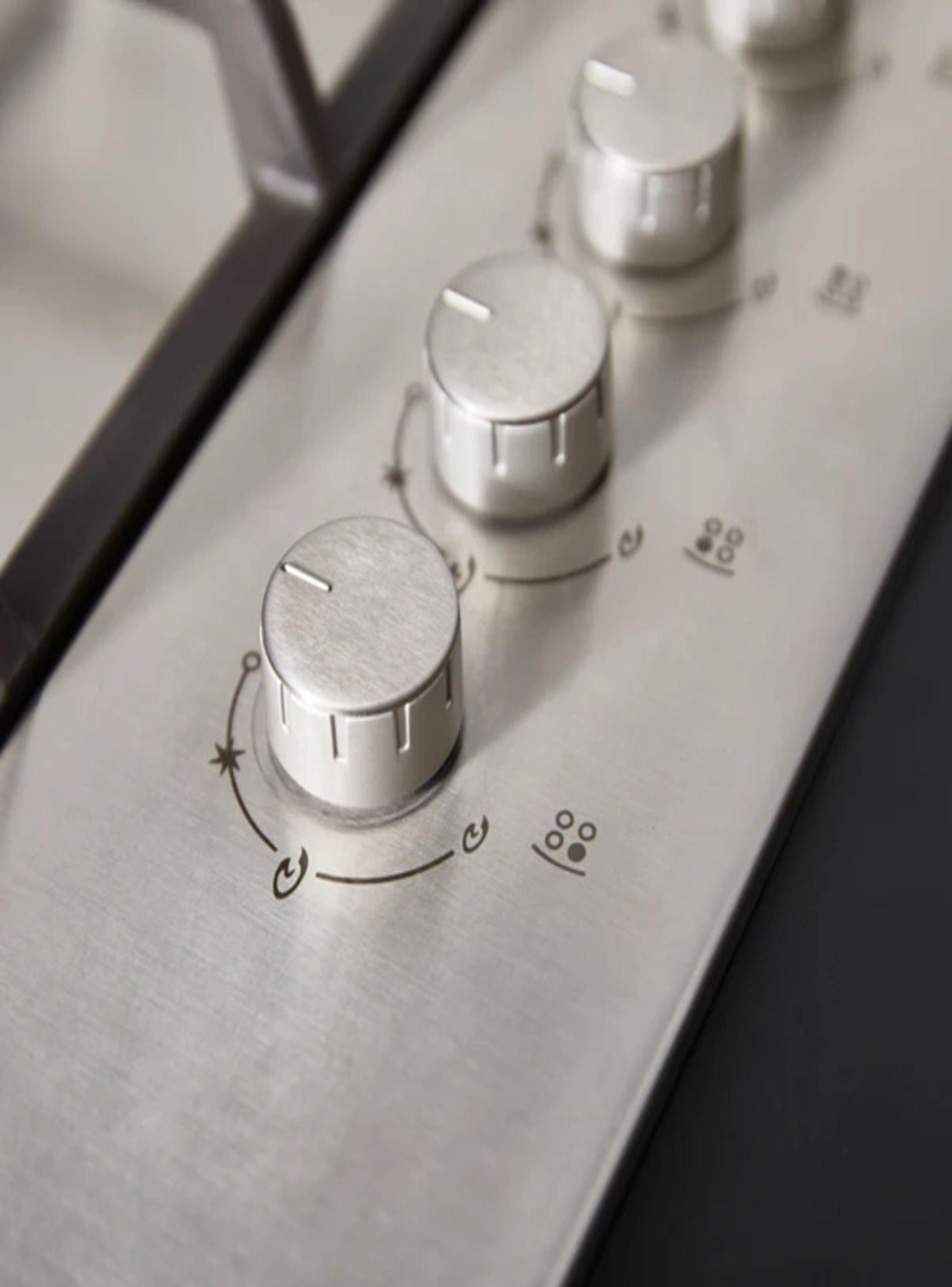 Encimera a Gas licuado Design 60 cm FDV: 4 Quemadores, 1 Triple Corona-7