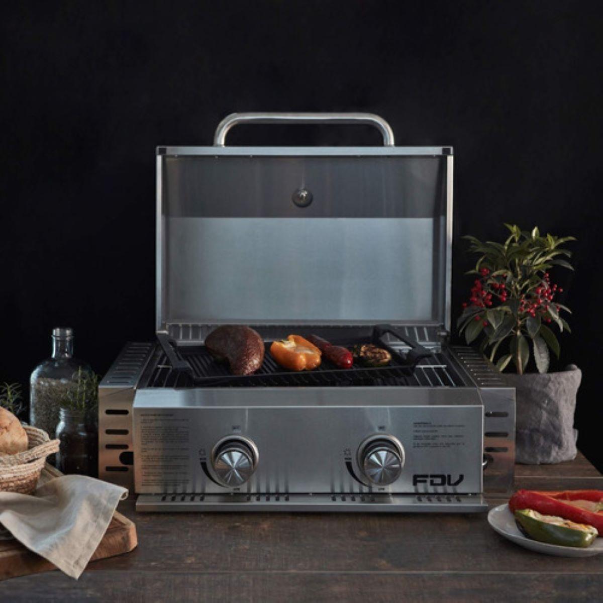 Parrilla A Gas Licuado Fdv 2q-4