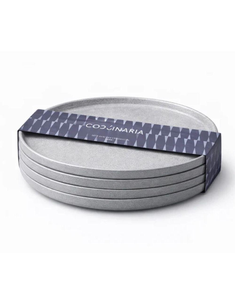 Set 4 Platos comida 26cms Coquinaria-0