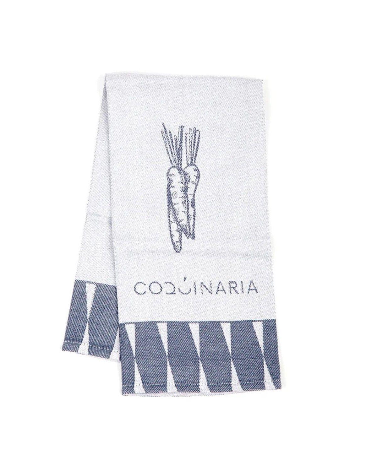 Set 4 Paños de Cocina Verduras azul Coquinaria-0