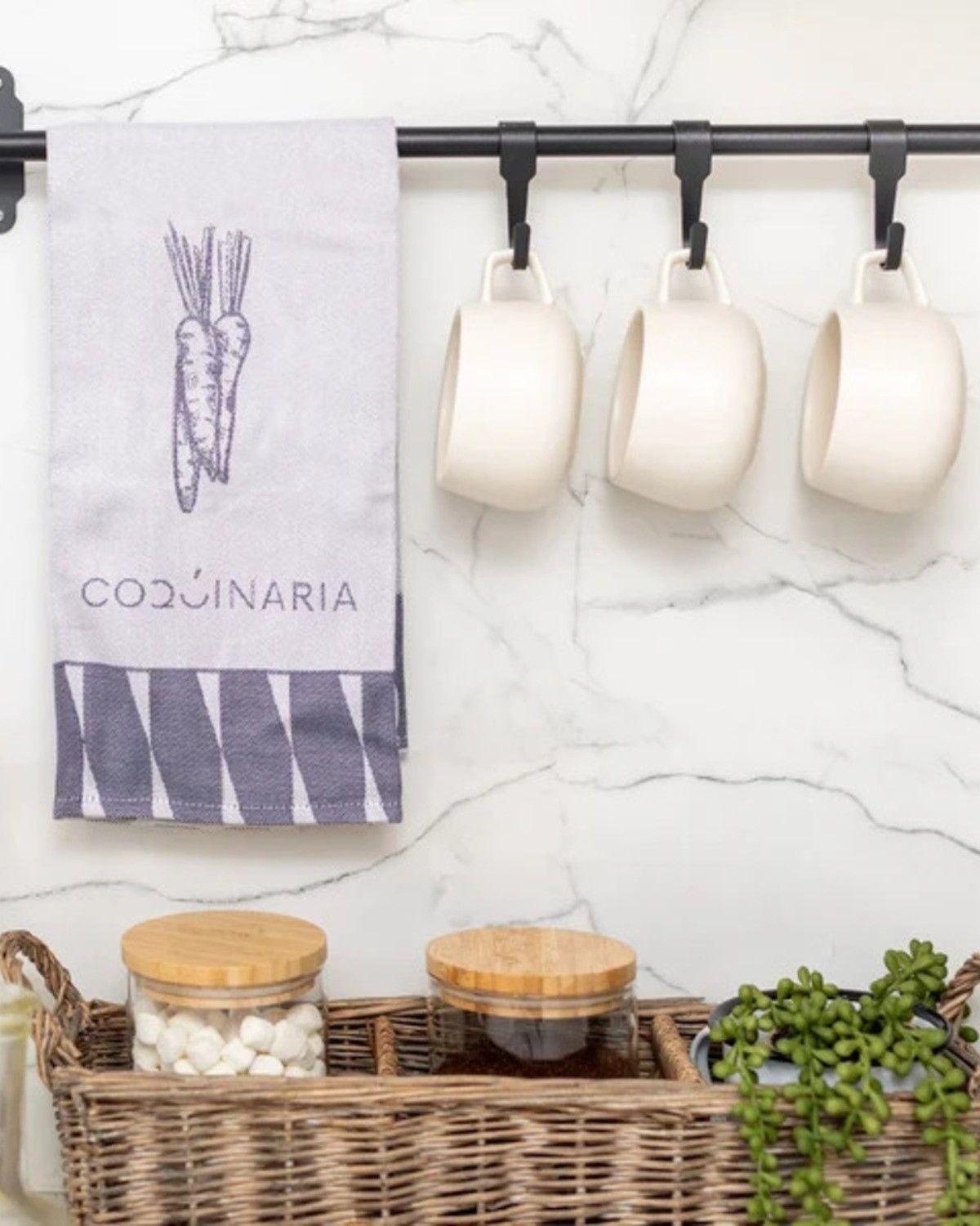Set 4 Paños de Cocina Verduras azul Coquinaria-2