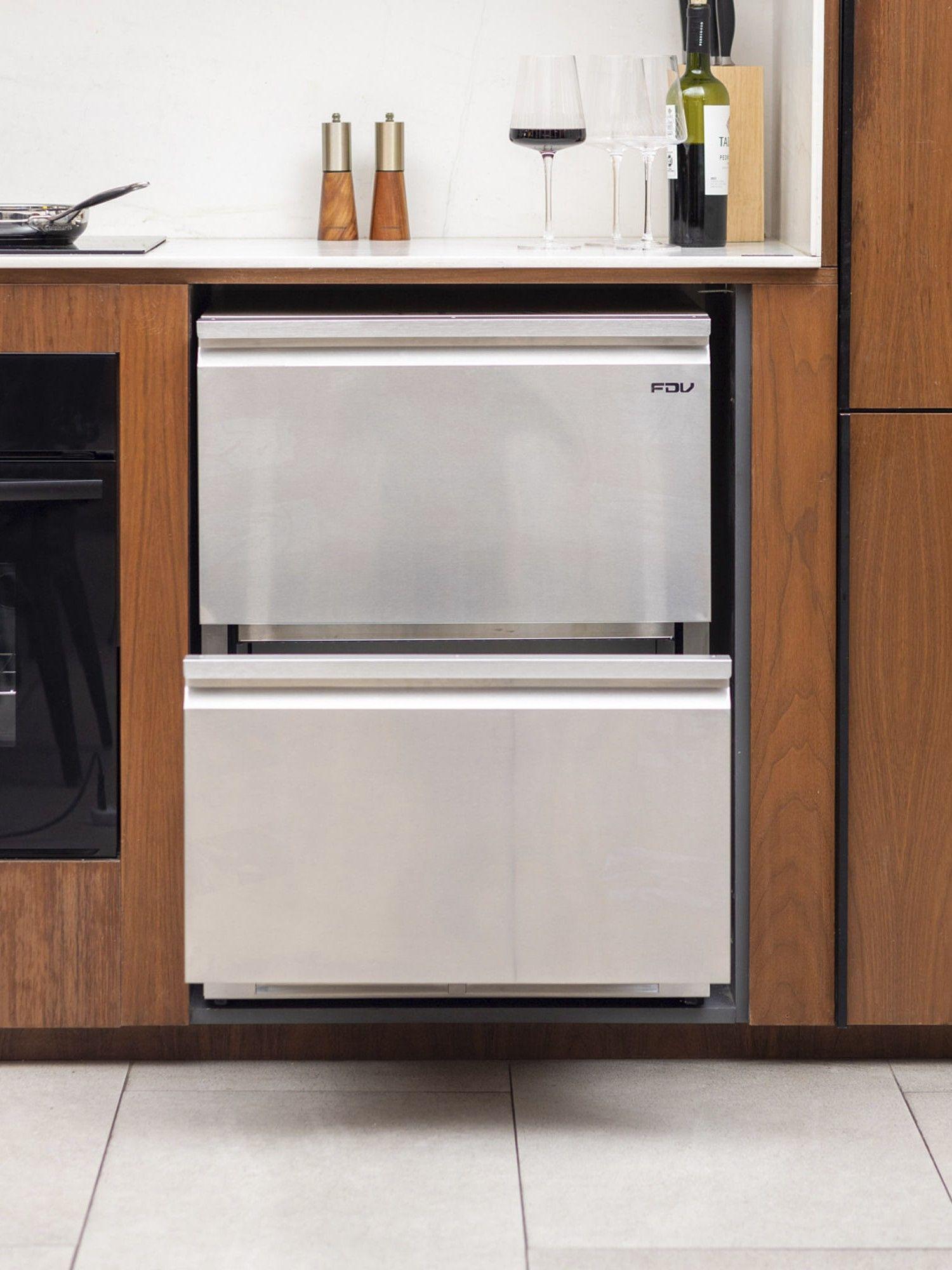 Cajón refrigerador 2 puertas 92 litros FDV Deluxe-2