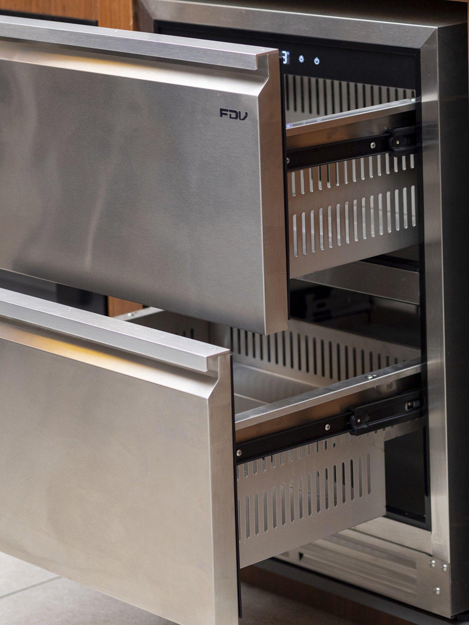 Cajón refrigerador 2 puertas 92 litros FDV Deluxe-6