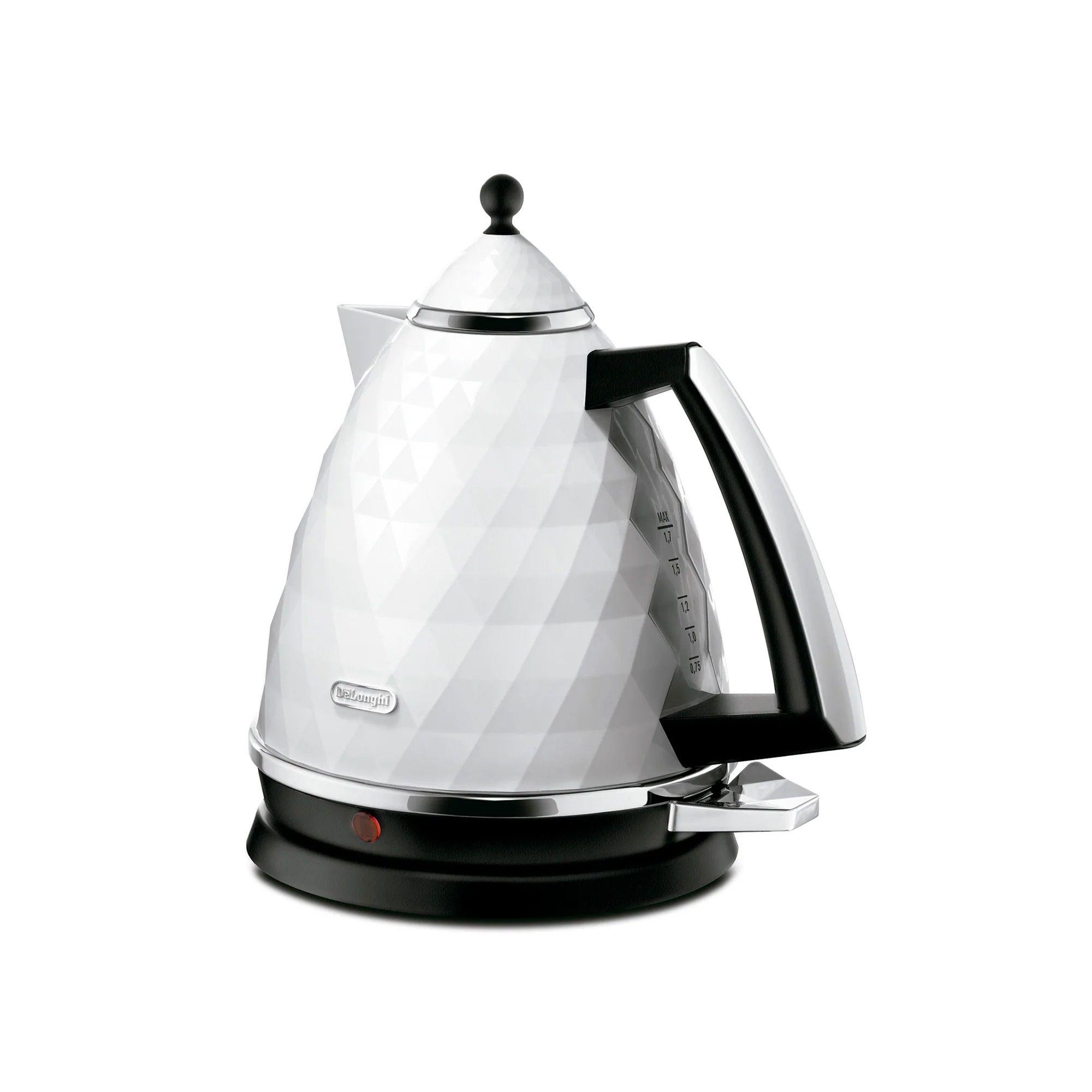 Hervidor De Longhi Brillante Blanco KBJ2001.W-0