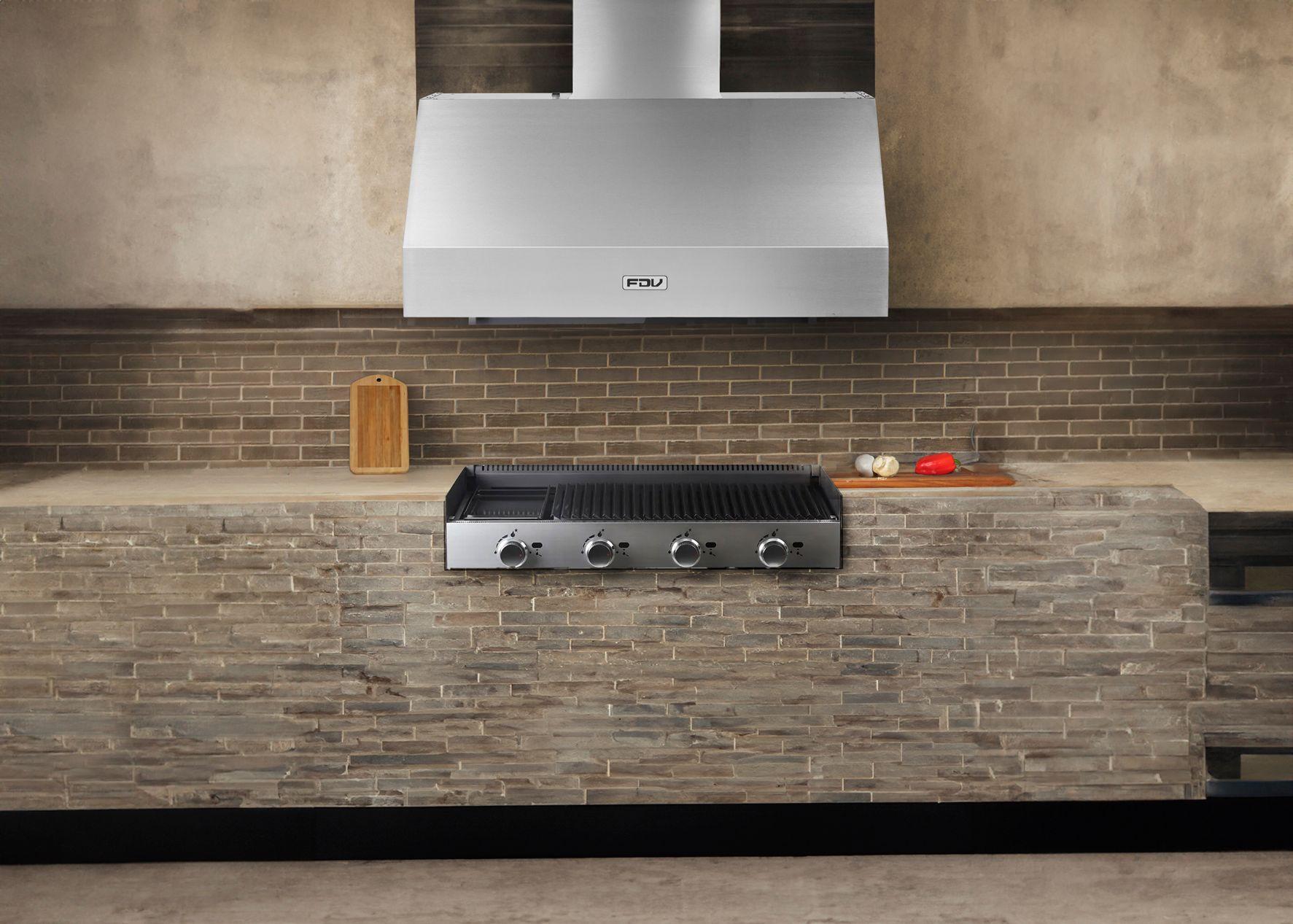 Campana de Pared Quincho BBQ 105cm FDV-5