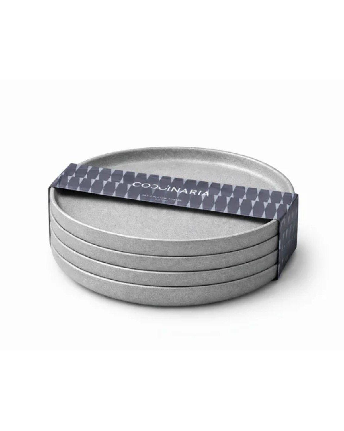 Set 4 Platos postre 21,5cms Coquinaria-0
