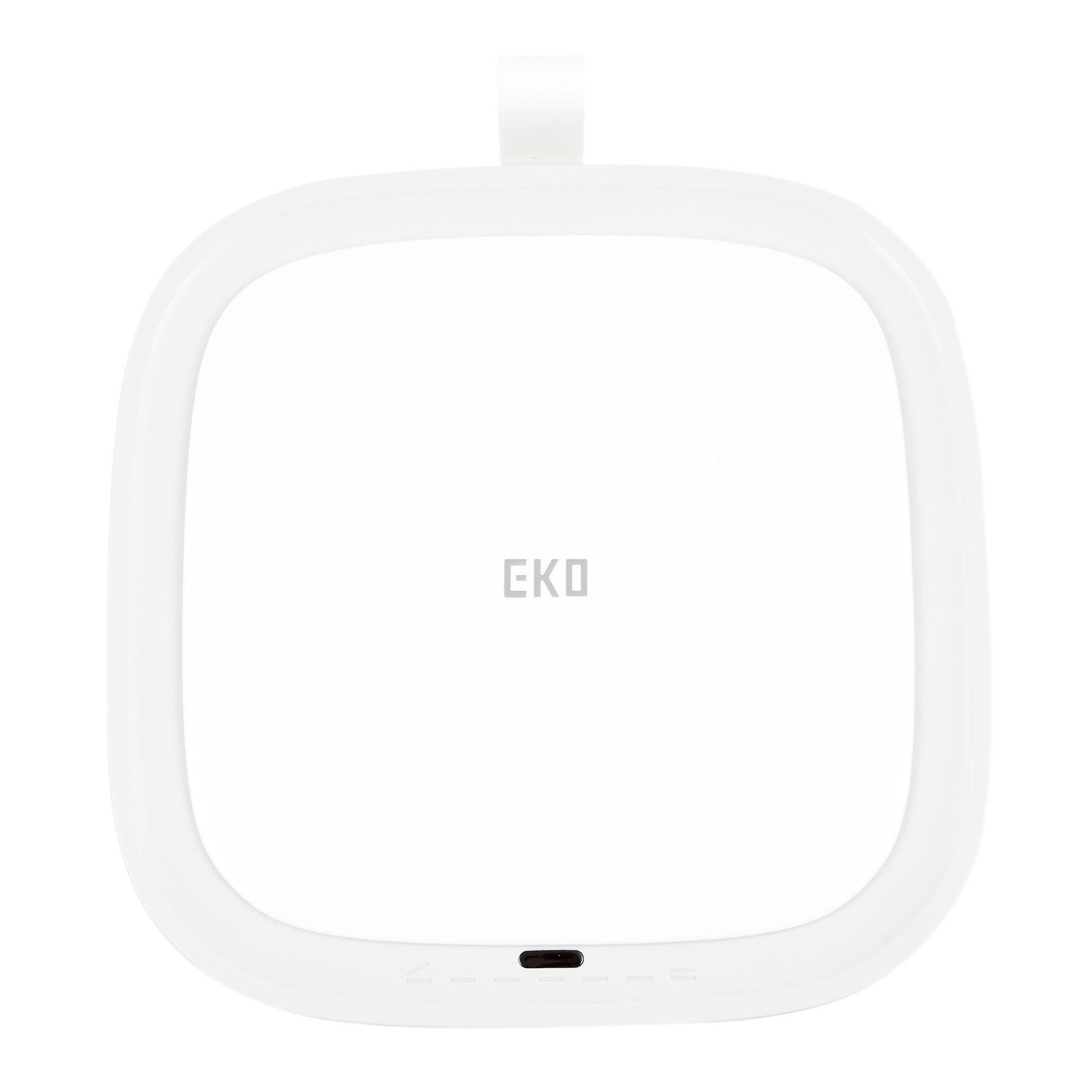 Basurero Eko Moran blanco con sensor 12L-2