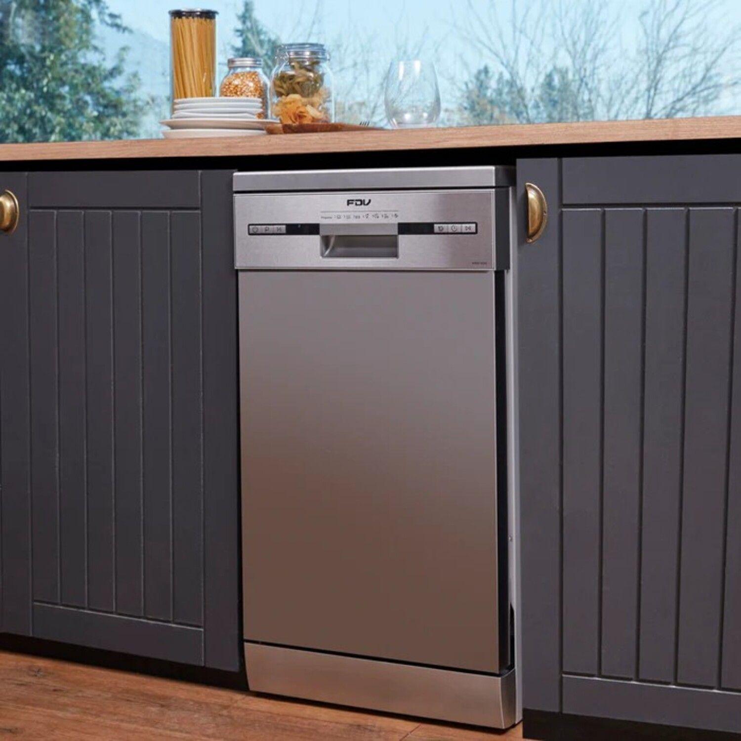 Lavavajillas Free Standing  Fdv Element 10 Cubiertos  Gris-5