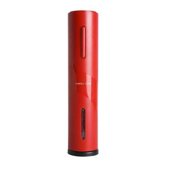 Descorchador de vinos electrico Baco Red-0