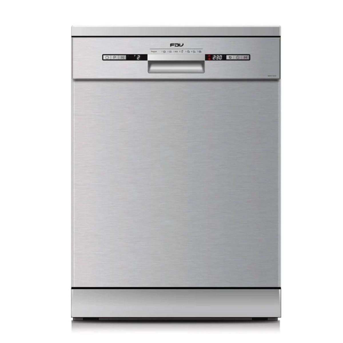 Lavavajillas Free Standing  Fdv Element 14 Cubiertos Gris-0