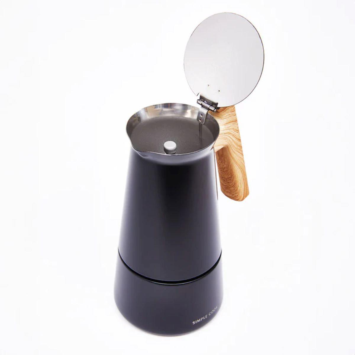 Cafetera Italiana Simple Cook Greca 6 tazas-1