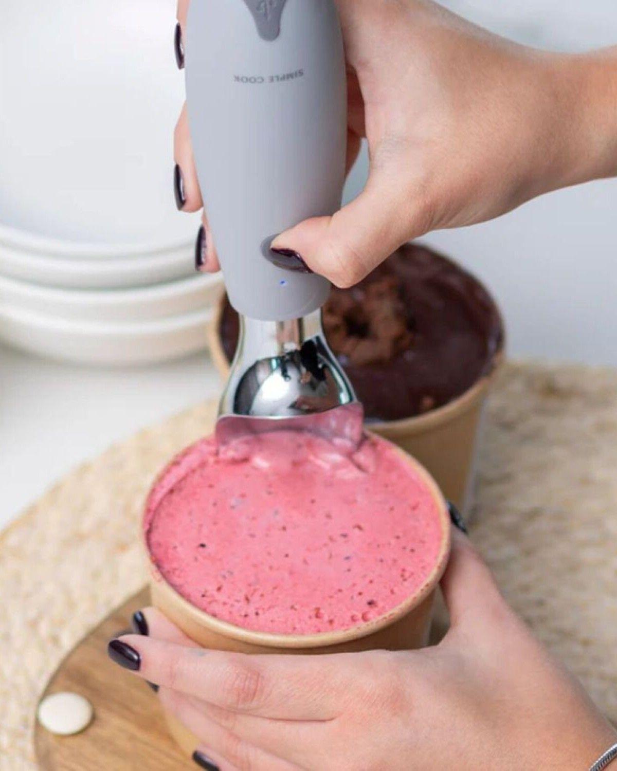 Cuchara Recargable Gelato Simple Cook-4