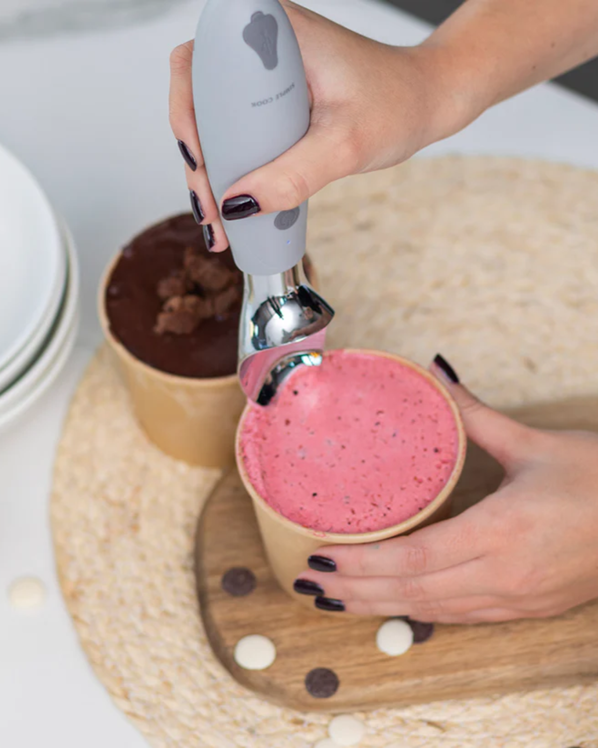 Cuchara Recargable Gelato Simple Cook-6