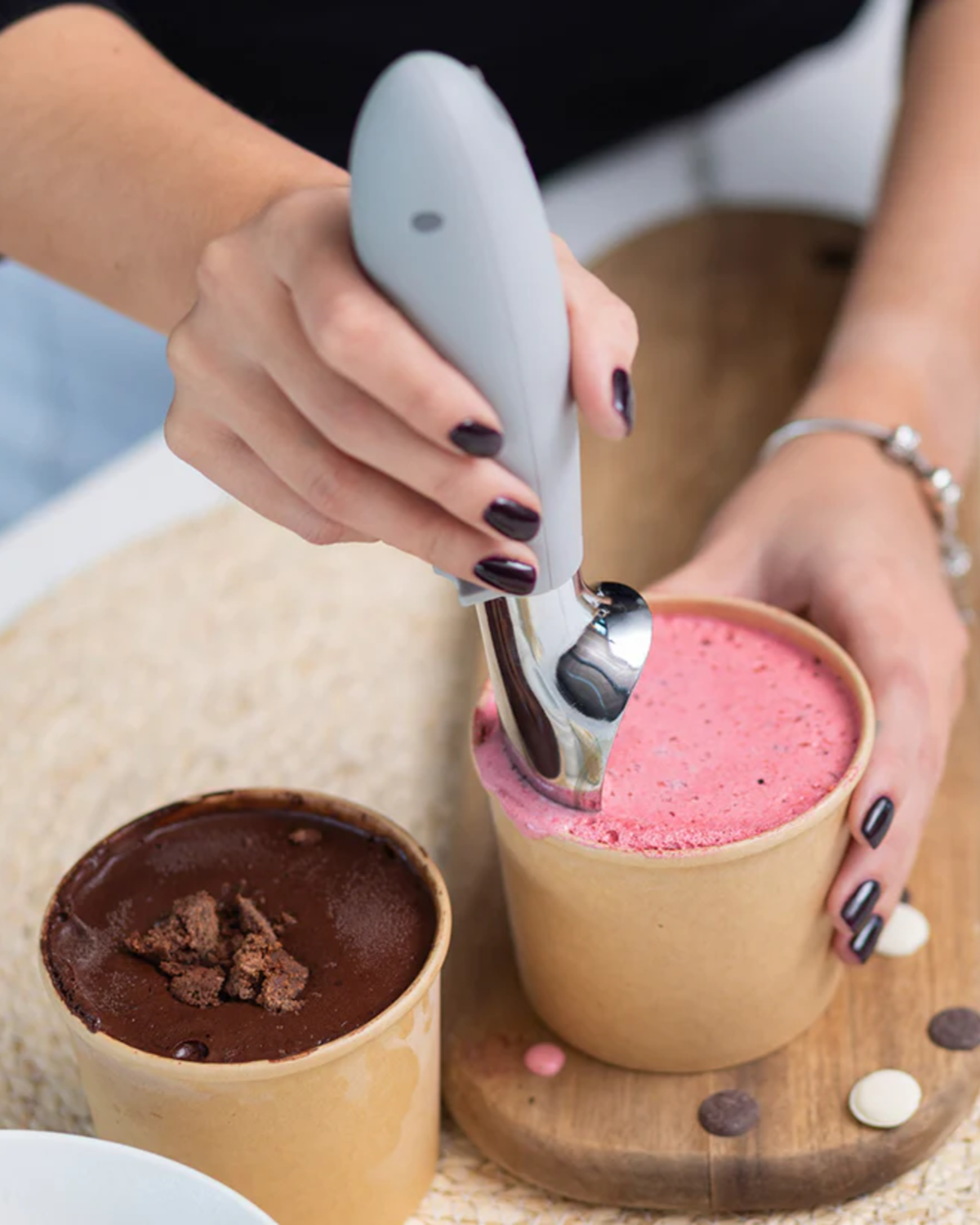 Cuchara Recargable Gelato Simple Cook-7