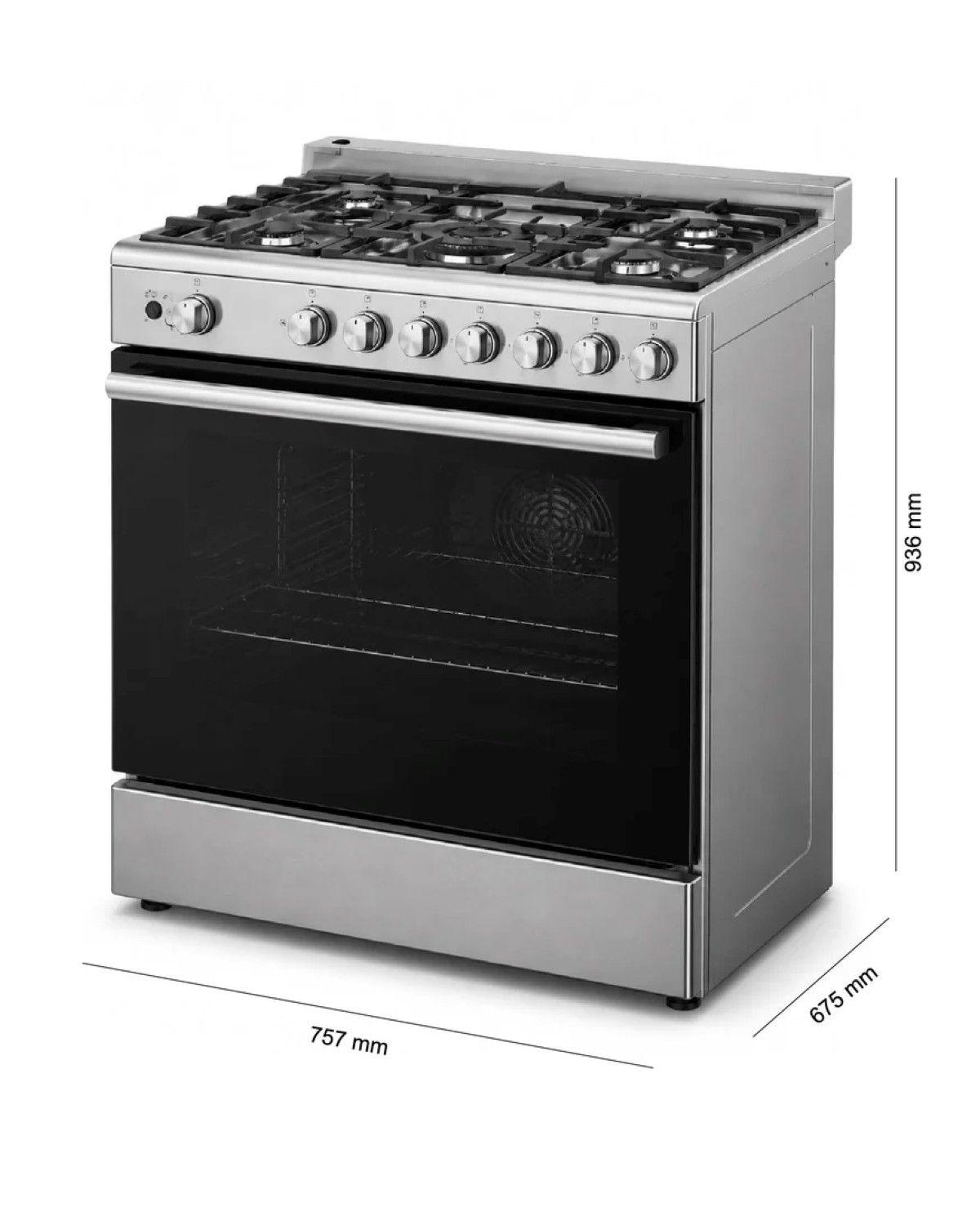 Cocina a Gas Licuado FreeStanding Vulcano 5 quemadores FDV-2