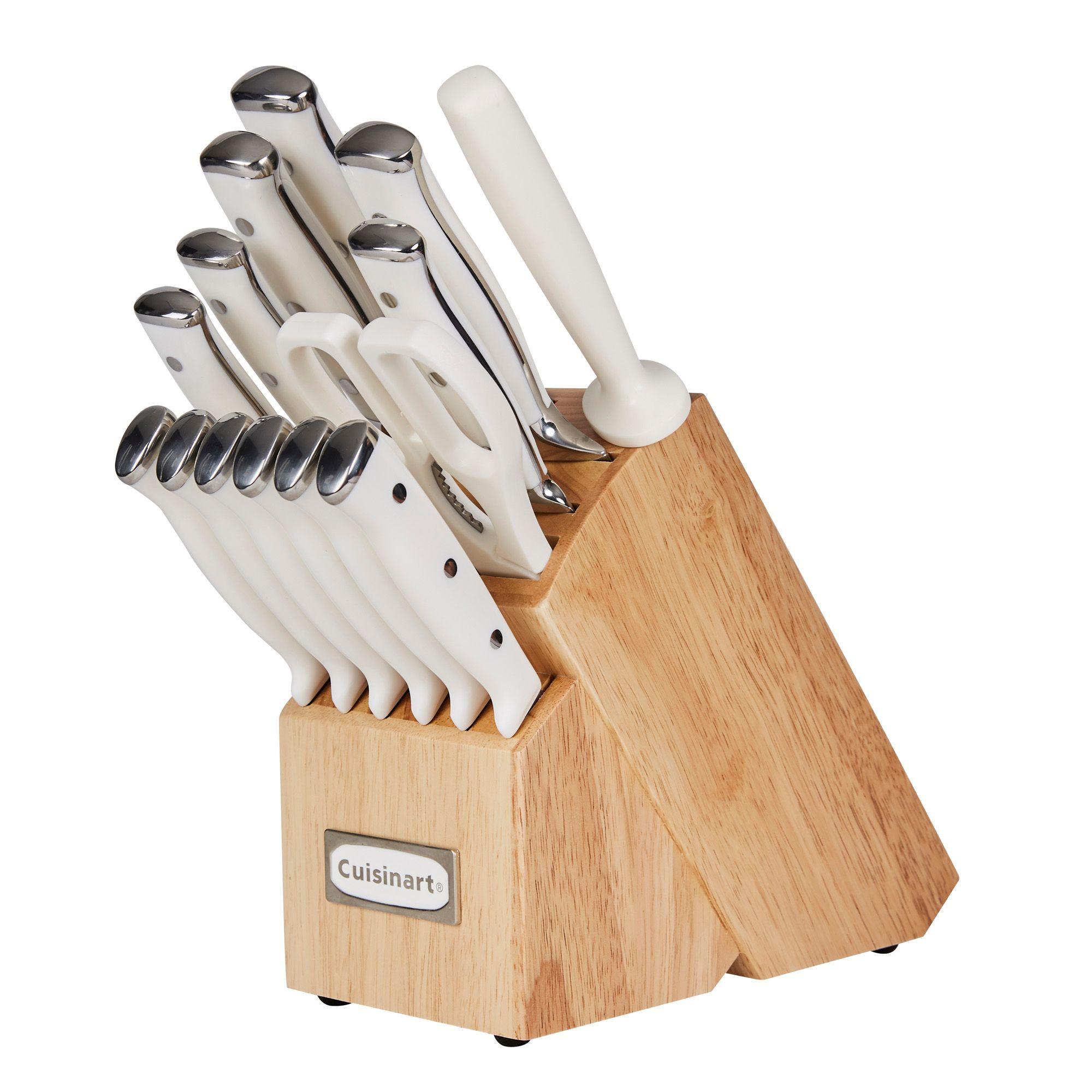 Taco de Cuchillos Cuisinart Triple Rivet White 15P-0