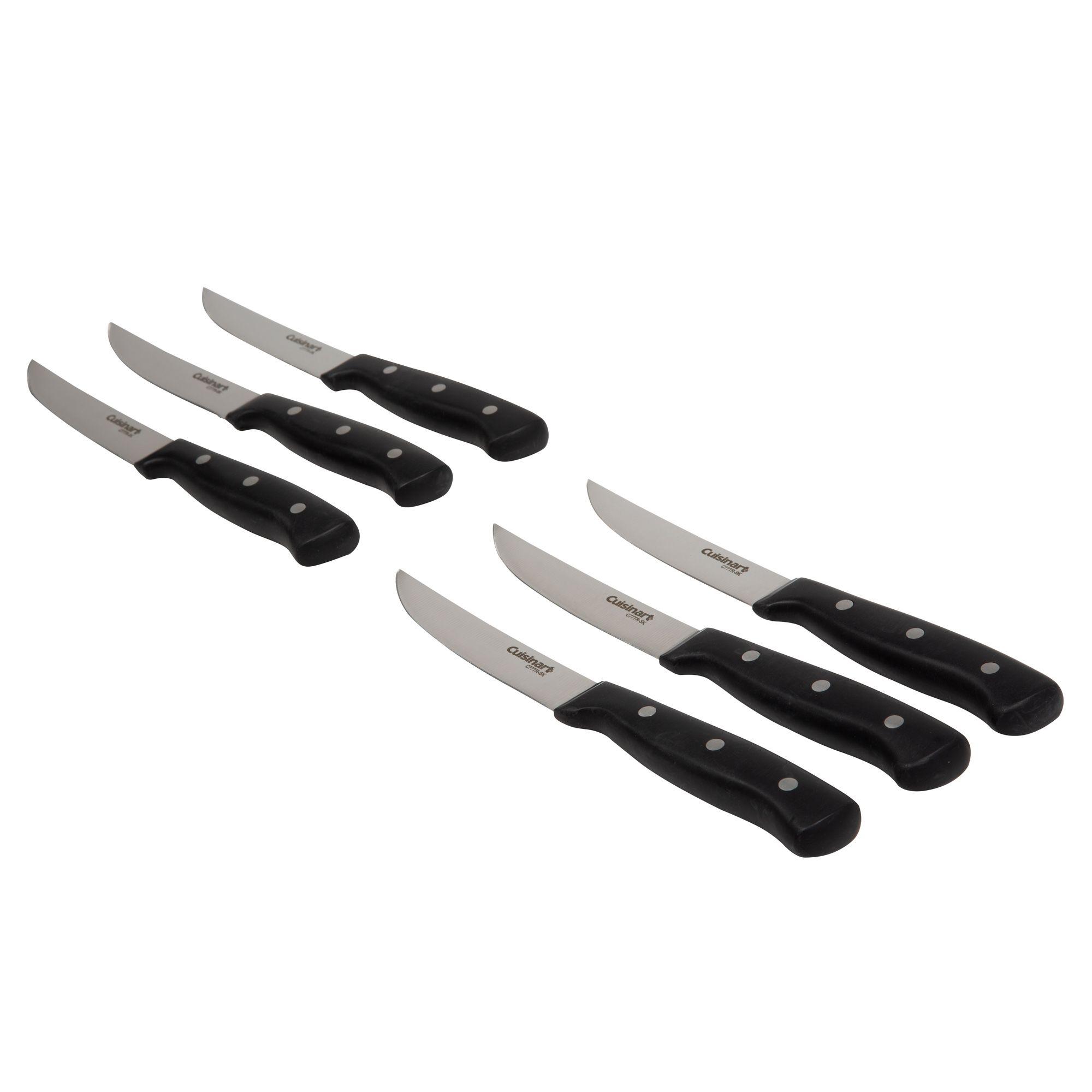 Taco de Cuchillos Cuisinart Triple Rivet Black 15P-6