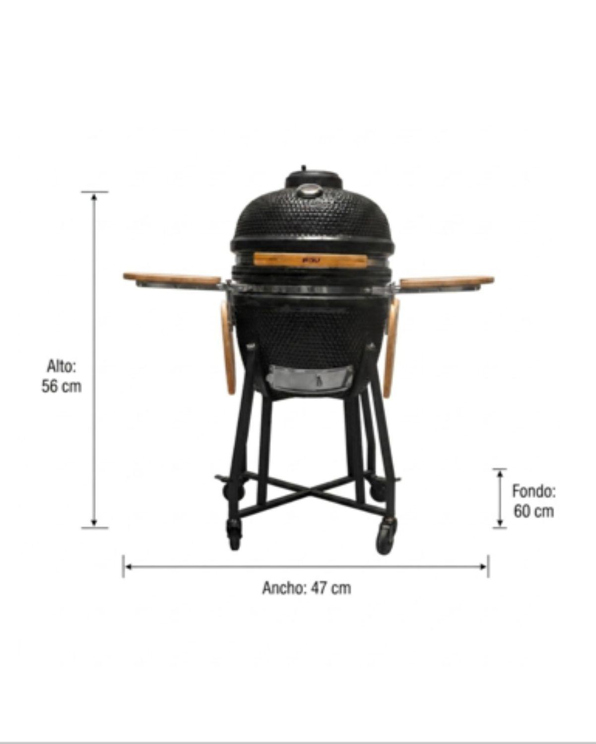 Parrilla Kamado FDV Tokio Black 19¨-3